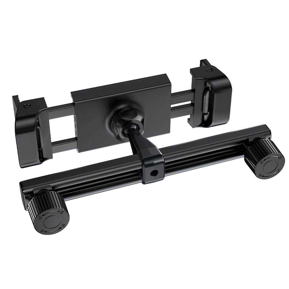 Acefast - Car Holder (D8) - for In-car Headrest, Adjustable, Folding Clamp Arm, for Devices 4.7-12.9 - Black