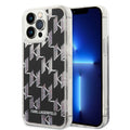 Karl Lagerfeld - Hardcase Liquid Glitter (KLHCP14XLMNMK) - iPhone 14 Pro Max - Monogram