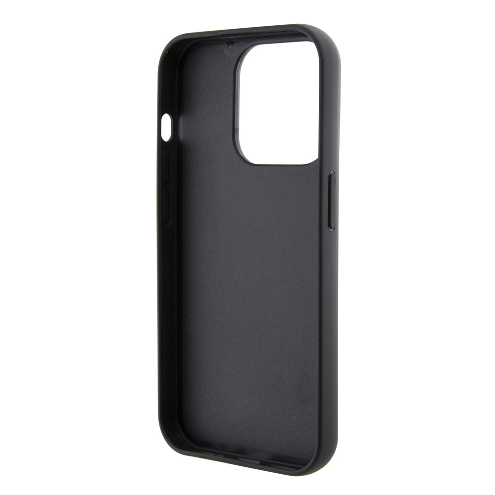 Karl Lagerfeld - Saffiano Gripstand (KLHCP15LGSACHPK) - iPhone 15 Pro - Choupette Pins