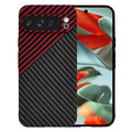 Techsuit - Carbonite FiberShell - Google Pixel 9 Pro XL - Red Vortex