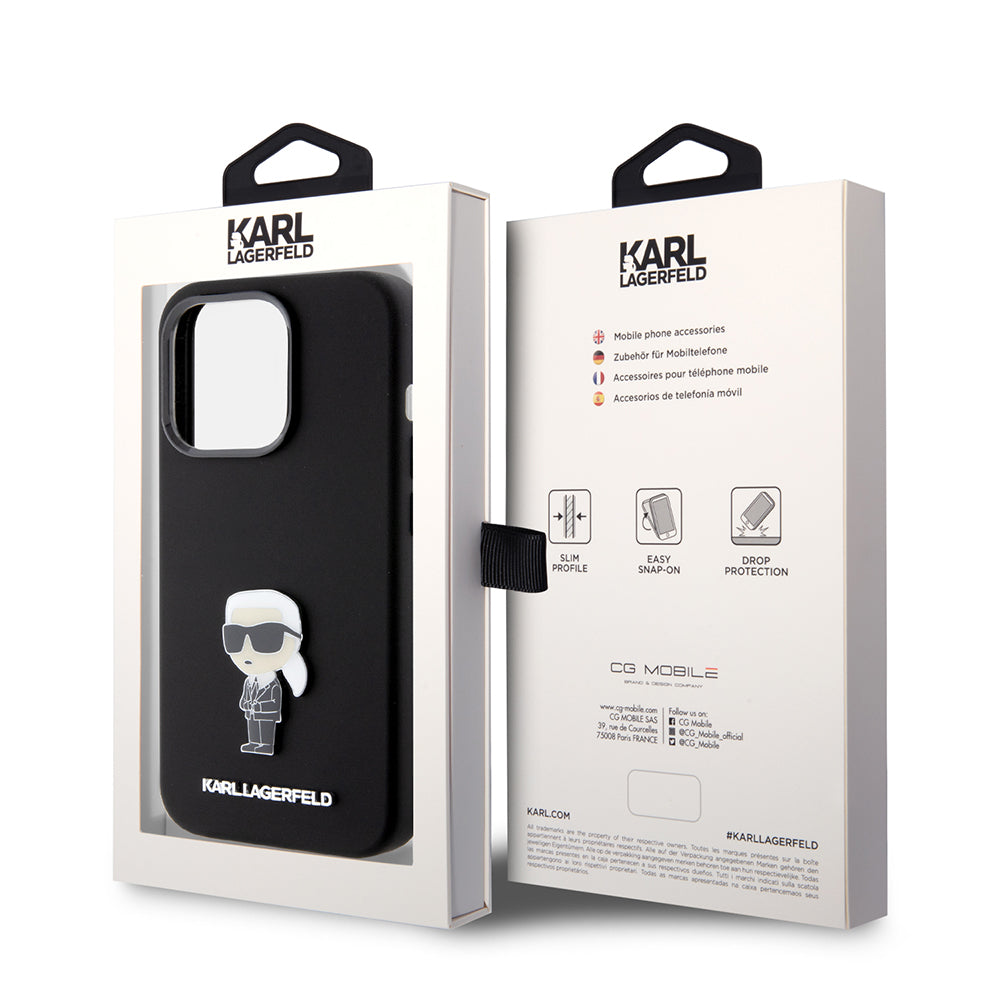 Karl Lagerfeld - Silicone (KLHCP15LSMHKNPK) - iPhone 15 Pro - Ikonik