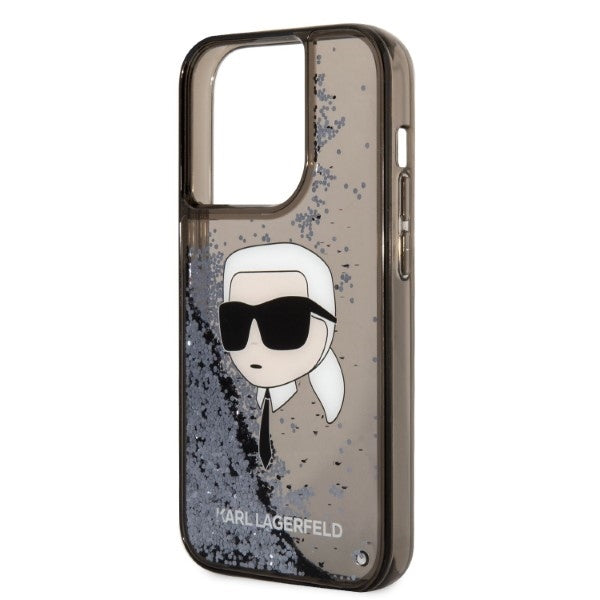 Karl Lagerfeld - Hardcase Glitter (KLHCP14XLNKHCK) - iPhone 14 Pro Max - Karl Head