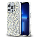 Karl Lagerfeld - IML Luxury (KLHCP15LHKFOEMD) - iPhone 15 Pro - Gold Fullover Logo