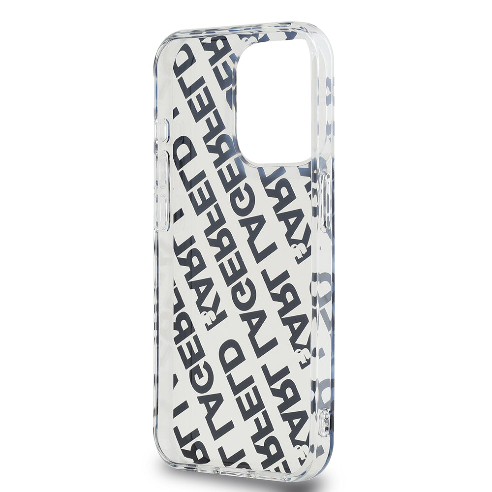 Karl Lagerfeld - IML Luxury (KLHCP15LHKFOEMD) - iPhone 15 Pro - Gold Fullover Logo