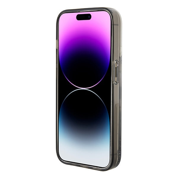 Karl Lagerfeld - Hardcase Liquid Glitter (KLHCP15LLKKNSK) - iPhone 15 Pro - Transparent Ikonik