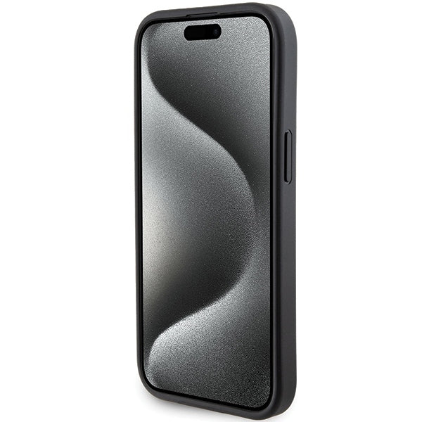Karl Lagerfeld - Saffiano Gripstand (KLHCP15SGSACHPK) - iPhone 15 - Choupette