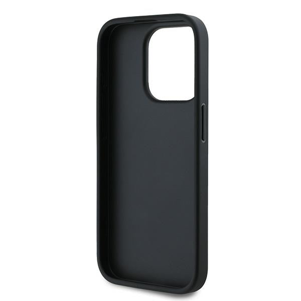 Karl Lagerfeld Husa de protectie Karl Lagerfeld Diagonal Quilted Script (KLHCP15XPQDSMGK) compatibil cu iPhone 15 Pro Ma