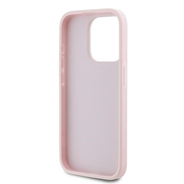 Karl Lagerfeld - Diagonal Quilted Script (KLHCP15XPQDSMGP) - iPhone 15 Pro Max - Pink
