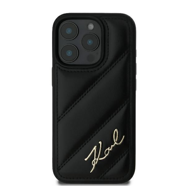 Husa de protectie Karl Lagerfeld compatibil cu iPhone 16 Pro, Negru