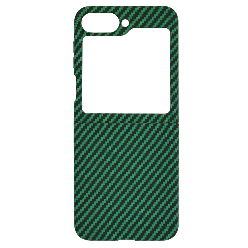 Techsuit - Carbonite FiberShell - Samsung Galaxy Z Flip6 / Flip7 FE - Green