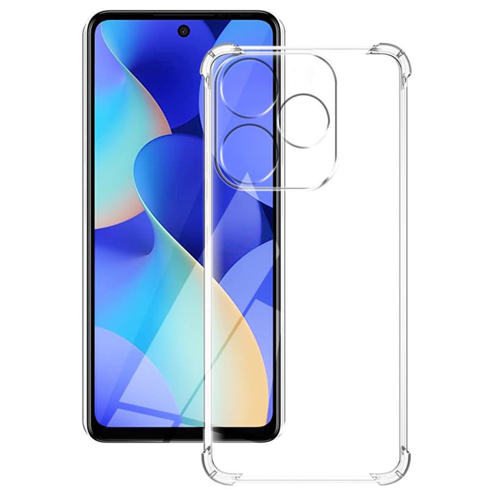 Techsuit - Shockproof Clear Silicone - Infinix Hot 40i - Clear