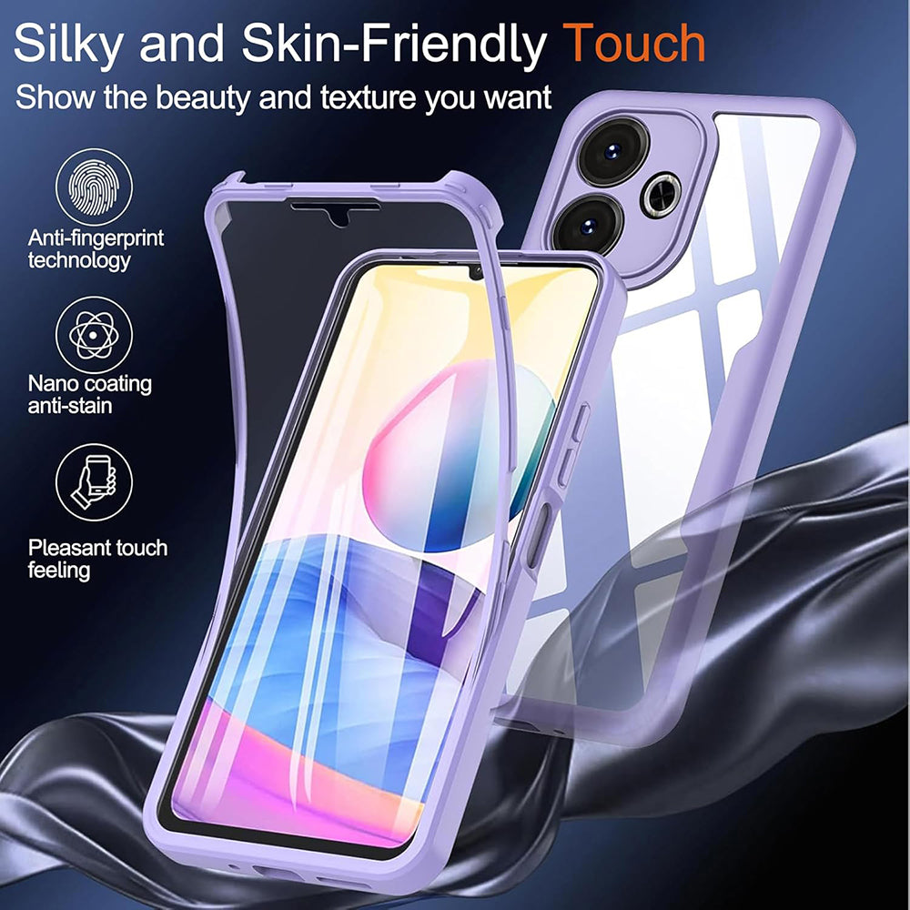 Techsuit - ColorVerse 360 Series + Screen Protector - Samsung Galaxy A06 - Pink
