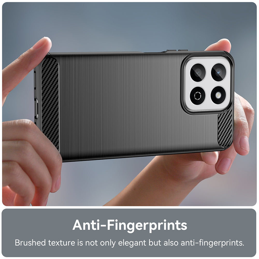 Techsuit - Carbon Silicone - Xiaomi Redmi 14C / Poco C75 - Black