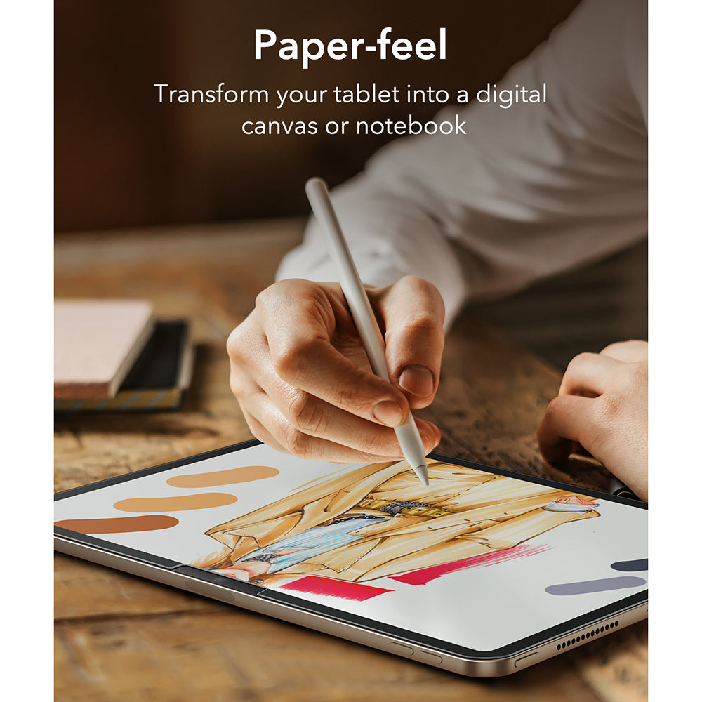 ESR - Paper-Feel (2 pack) - iPad Air 11 (2024) / Air 11 (2025) / Air 11 (2026) - Matte Clear