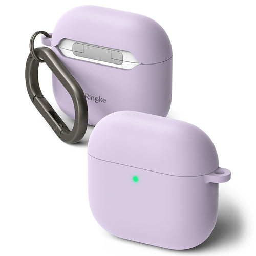 Ringke - Silicone - Apple AirPods 4 - Light Purple