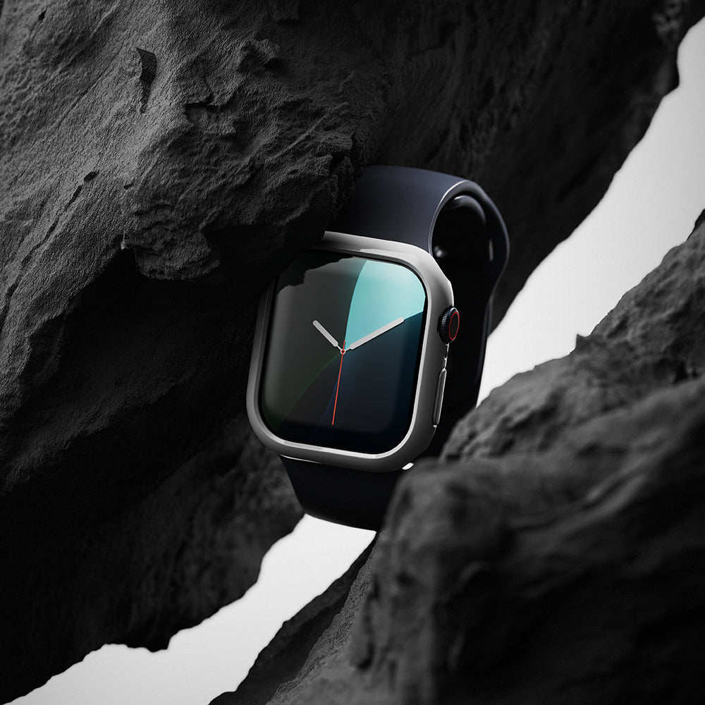 Ringke - Slim (2 pack) - Apple Watch 10 42mm / Watch 11 42mm - Clear / Matte Black