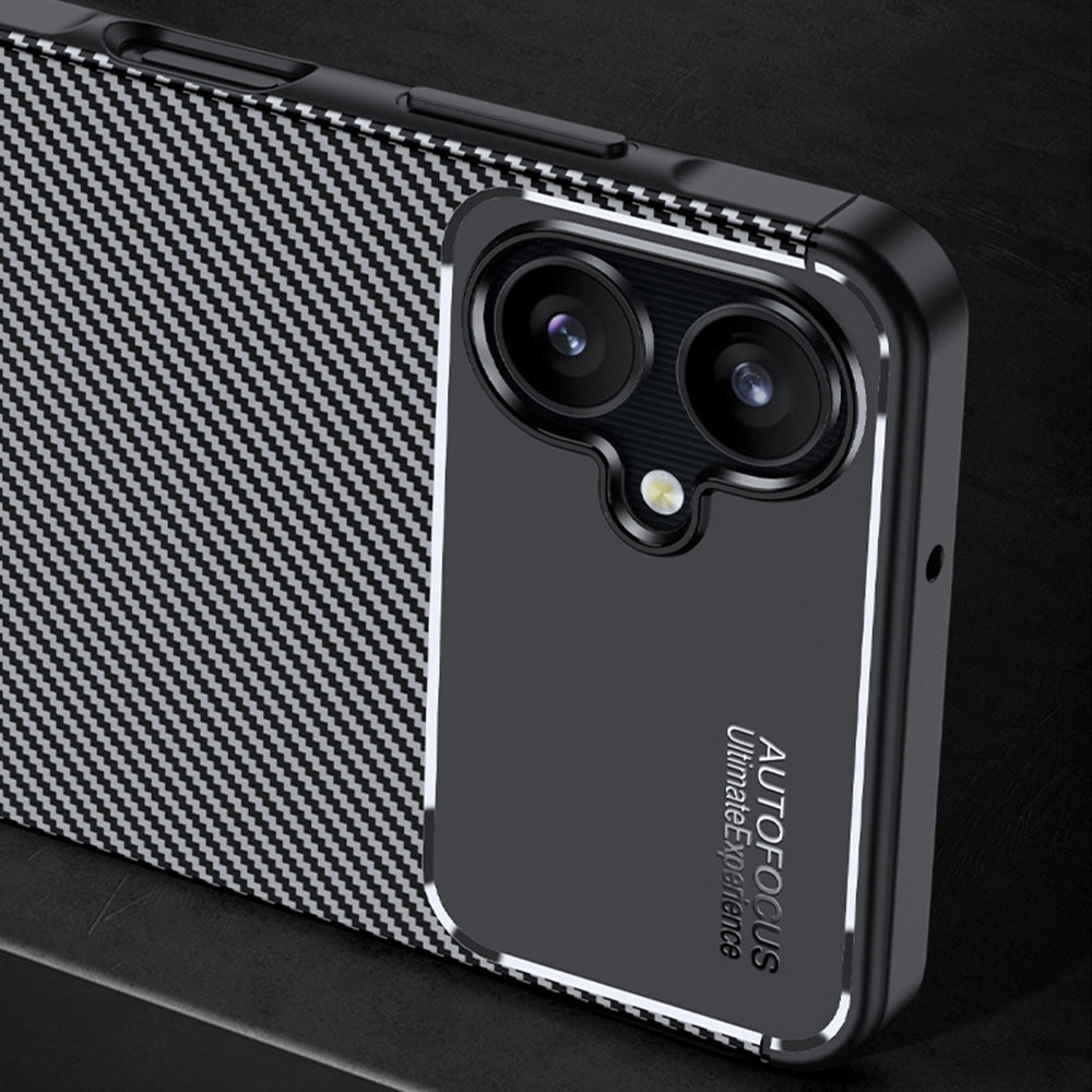 Techsuit - CarbonFiber - Samsung Galaxy A06 - Black