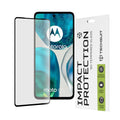 Techsuit - 111D Full Cover / Full Glue Glass - Motorola Moto G52 / Moto G82 5G - Black