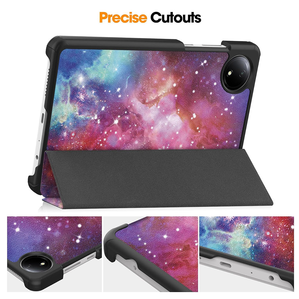 TechSuit Husa de protectie tableta Techsuit FoldPro compatibil cu Xiaomi Redmi Pad SE 4G 8.7", Galaxy – imagine 2