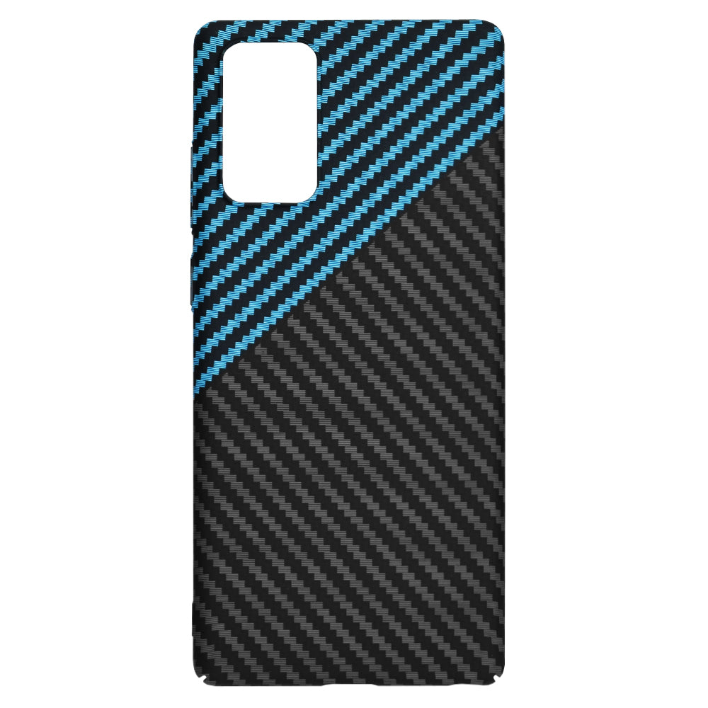 Techsuit - Carbonite FiberShell - Samsung Galaxy Note 20 4G / Note 20 5G - Blue Pulse