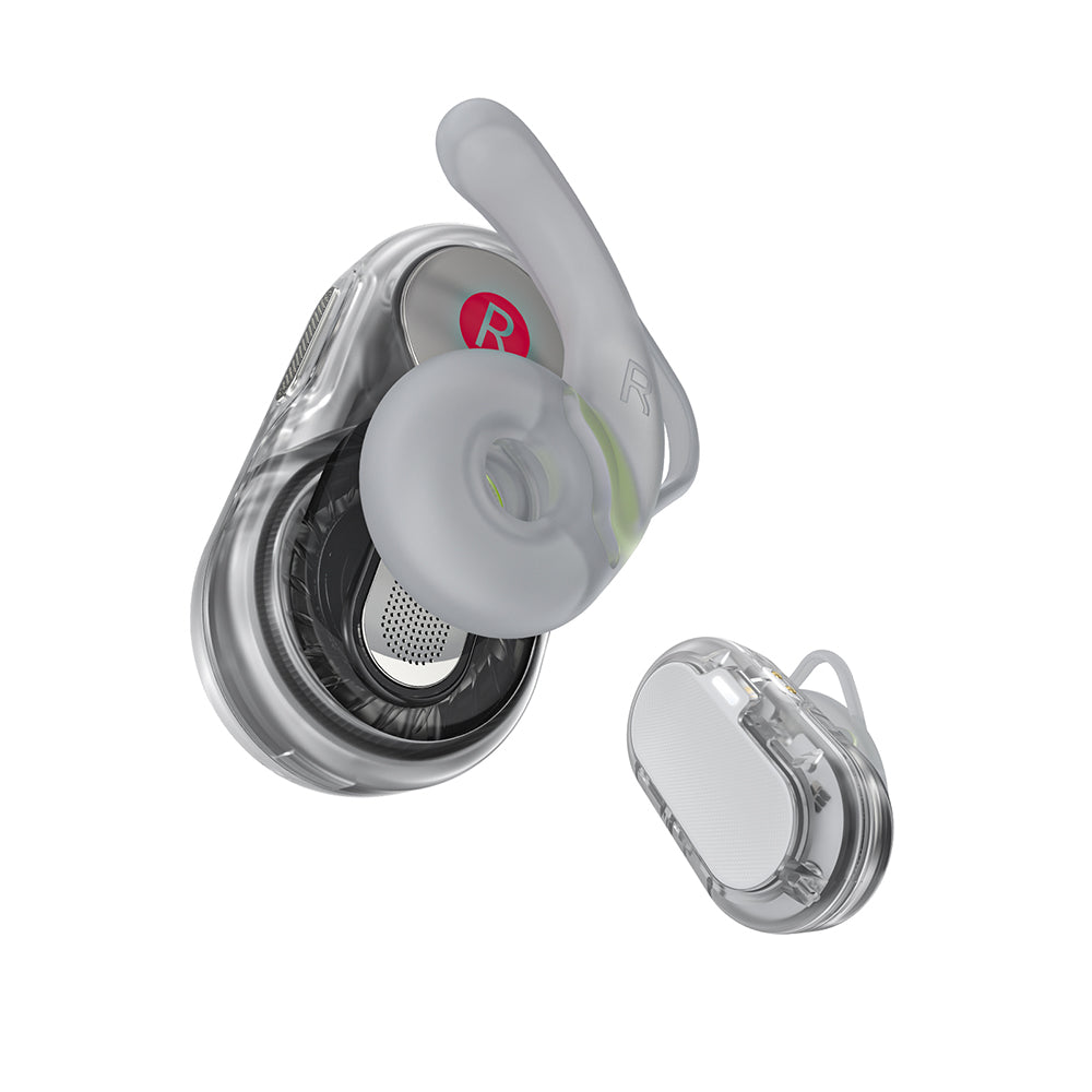 Acefast - Wireless Earbuds Acefit Neo (FA003) - USB-C, IPX4, Bluetooth 5.3, Call Noise Reduction, Bass Effect, 550mAh - 