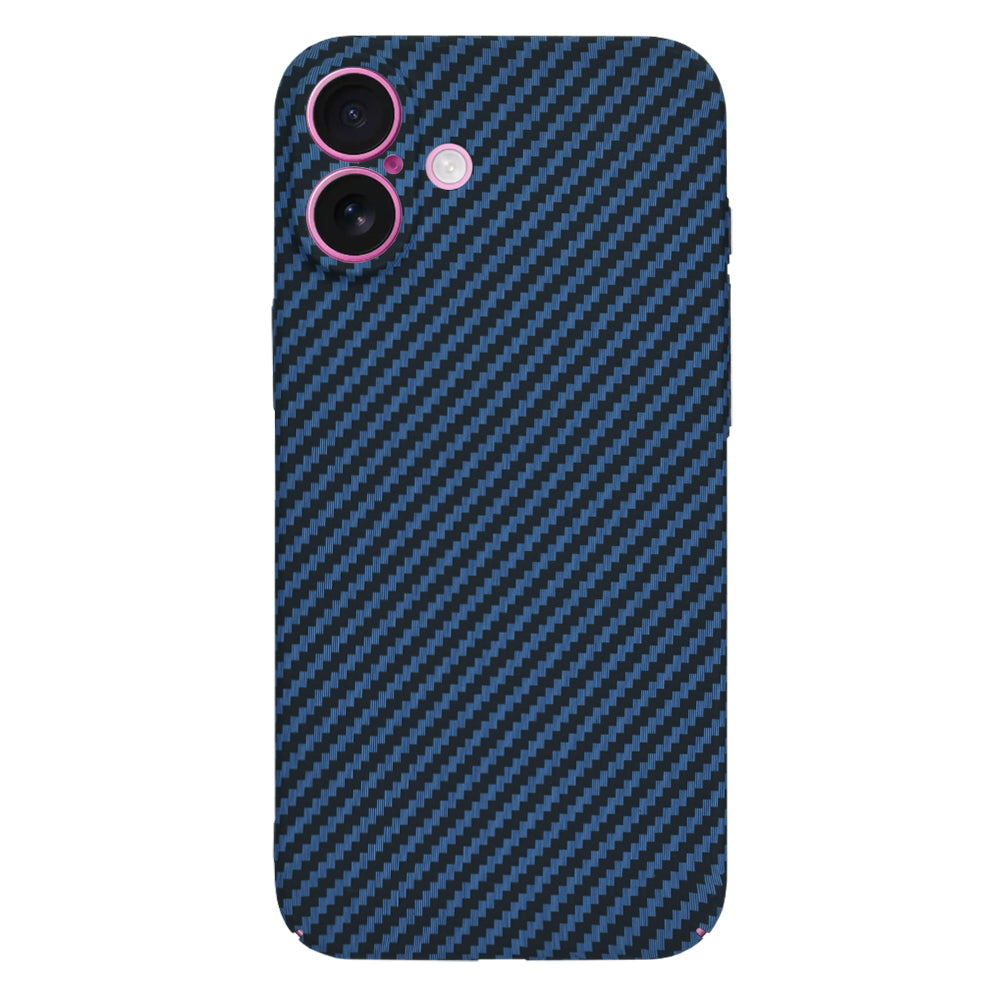 Techsuit - Carbonite FiberShell - iPhone 16 Plus - Cyan