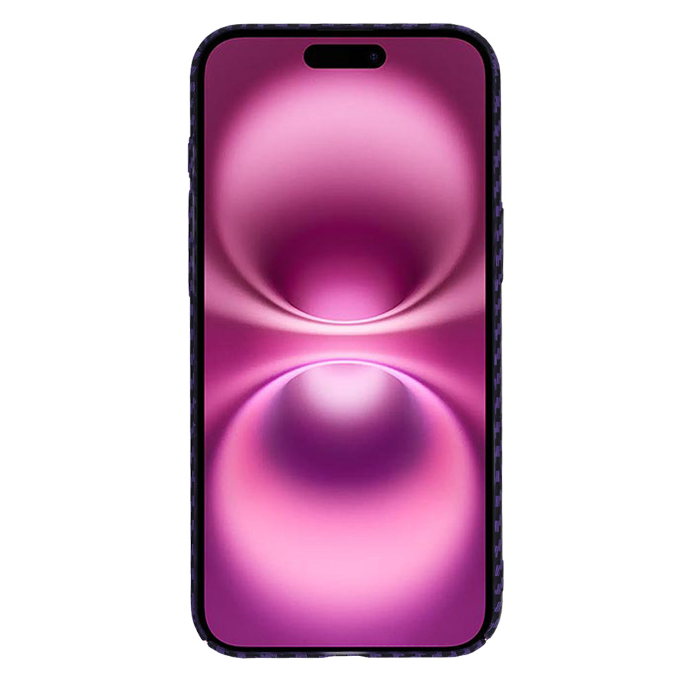 Techsuit - Carbonite FiberShell - iPhone 16 Plus - Purple
