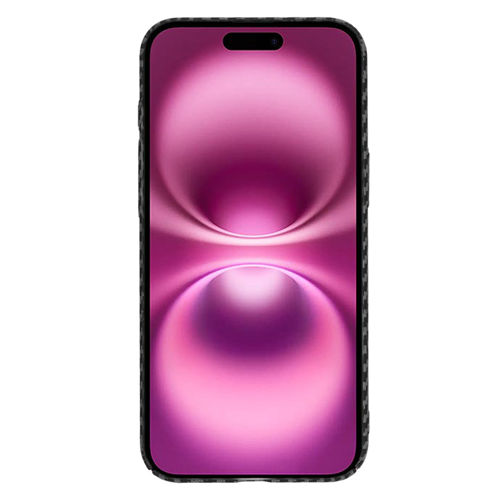Techsuit - Carbonite FiberShell - iPhone 16 Plus - Black