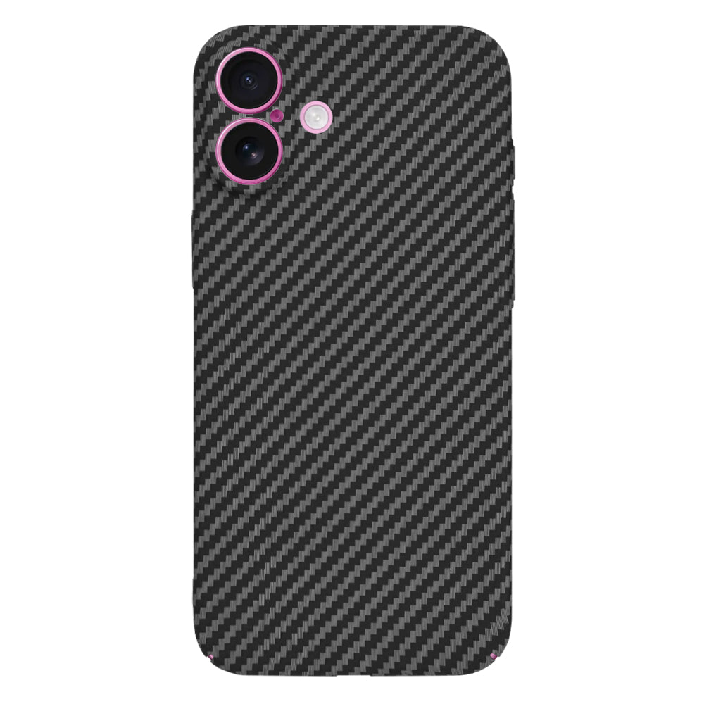 Techsuit - Carbonite FiberShell - iPhone 16 Plus - Black