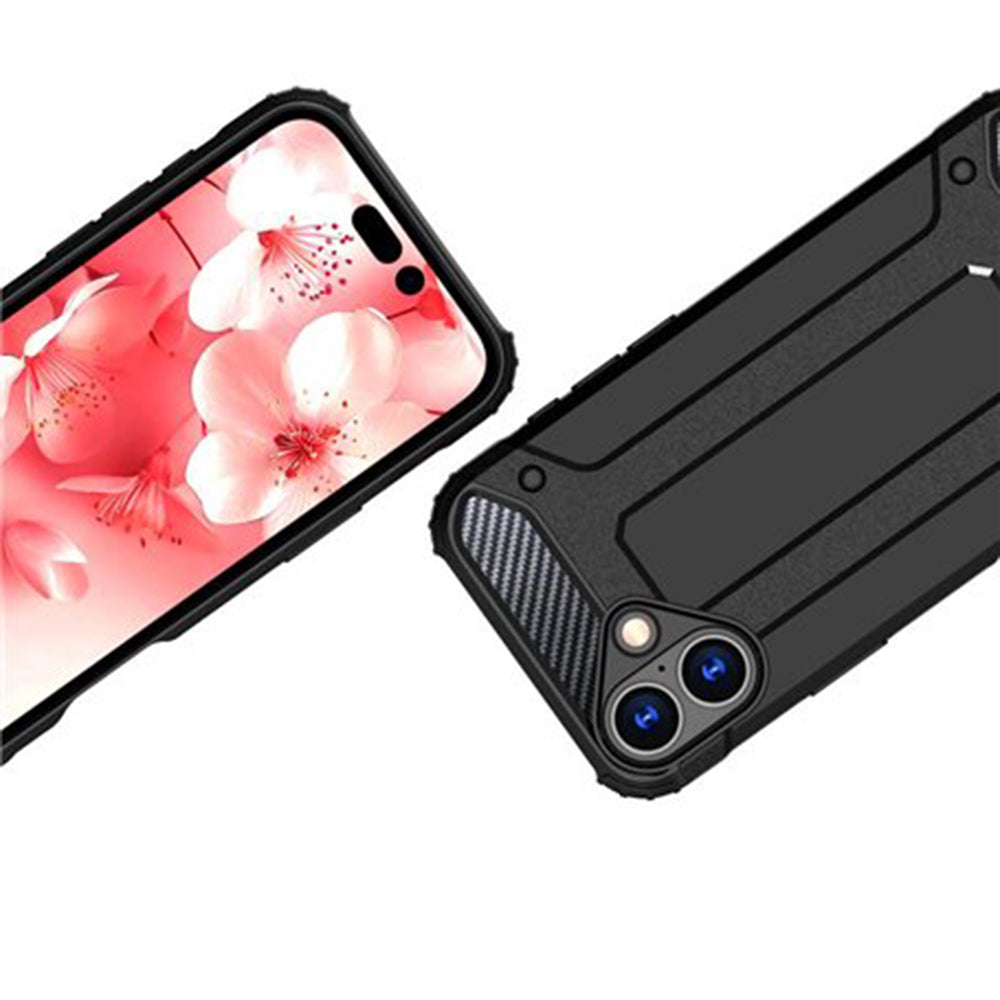 Techsuit - Hybrid Armor - iPhone 16 Plus - Black