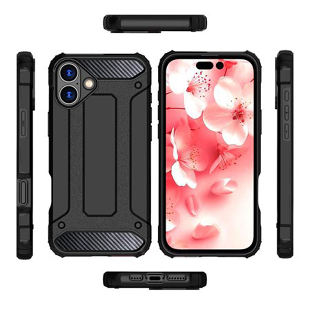 Techsuit - Hybrid Armor - iPhone 16 Pro Max - Black