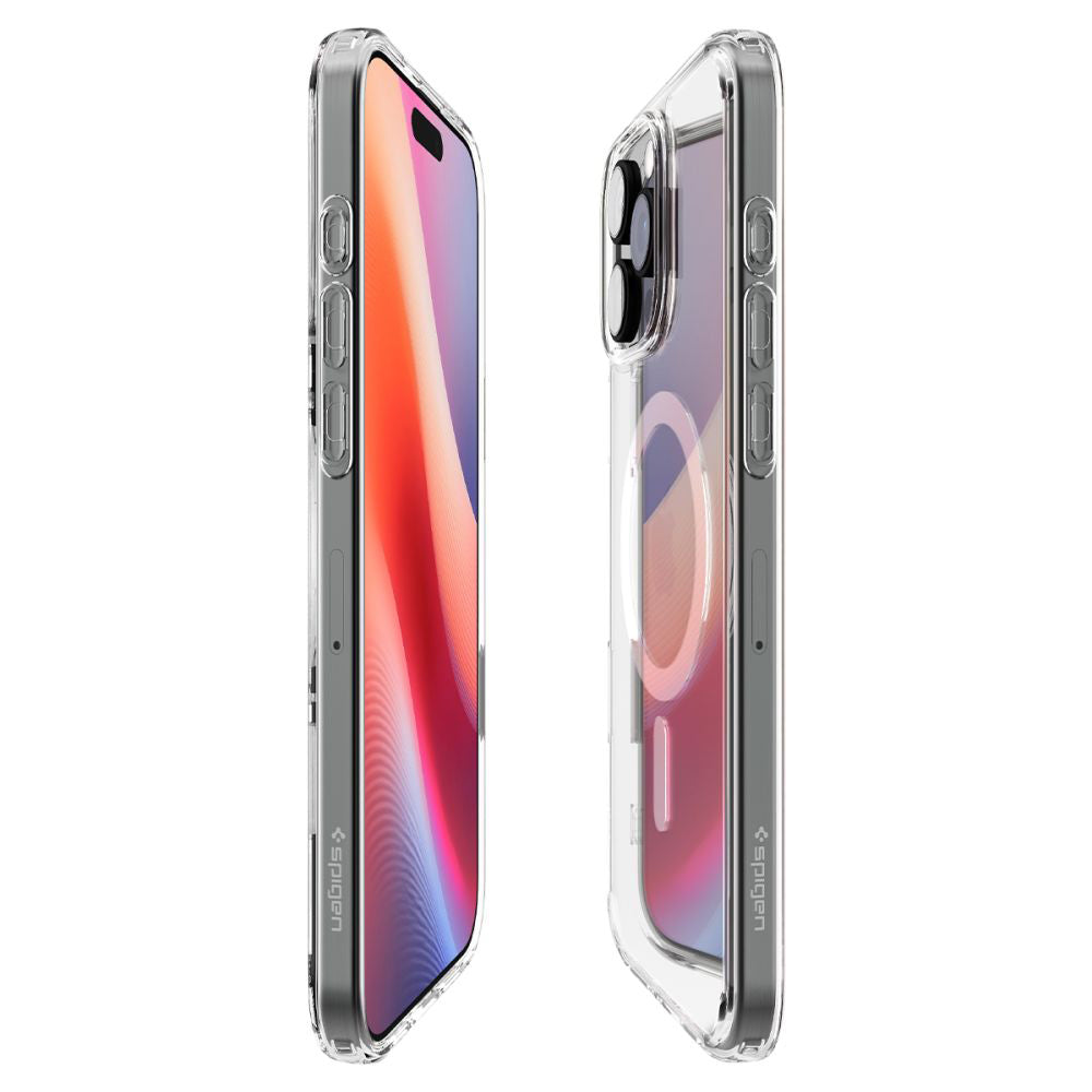 Spigen Husa de protectie Spigen Ultra Hybrid T MagSafe (ACS08512) compatibil cu iPhone 16 Pro, Alb – imagine 5