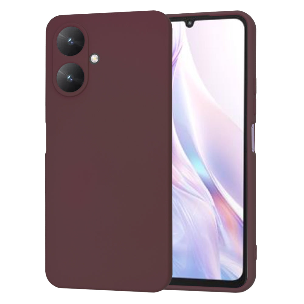 Techsuit - SoftFlex - Xiaomi Redmi 13C 5G - Plum Red