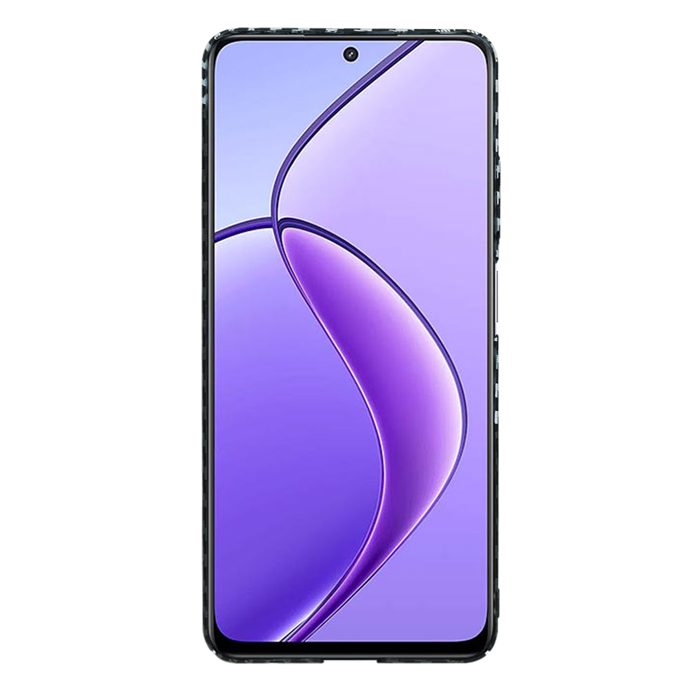 Techsuit - Carbonite FiberShell - Realme 12 / 12x - Stealth Gray