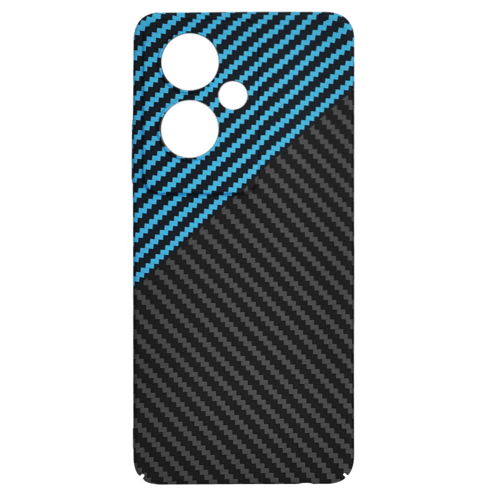 Techsuit - Carbonite FiberShell - Oppo A79 5G / OnePlus Nord N30 SE - Blue Pulse