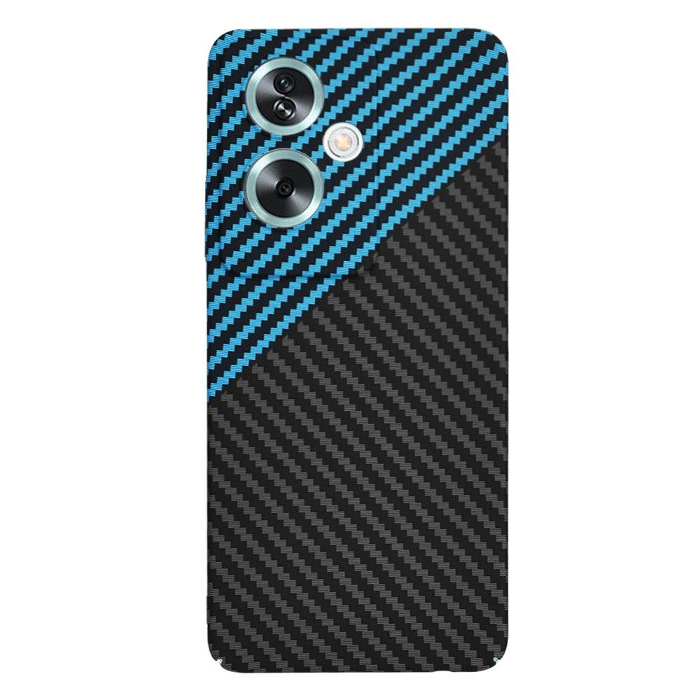 Techsuit - Carbonite FiberShell - Oppo A79 5G / OnePlus Nord N30 SE - Blue Pulse