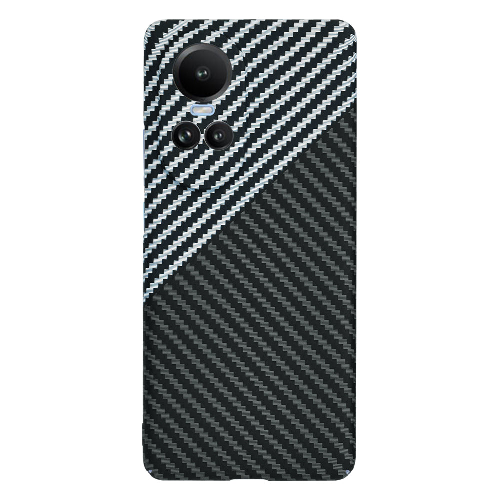 Techsuit - Carbonite FiberShell - Oppo Reno10 / Reno10 Pro - Stealth Gray