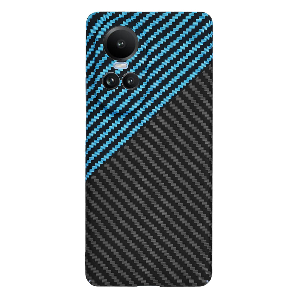 Techsuit - Carbonite FiberShell - Oppo Reno10 / Reno10 Pro - Blue Pulse