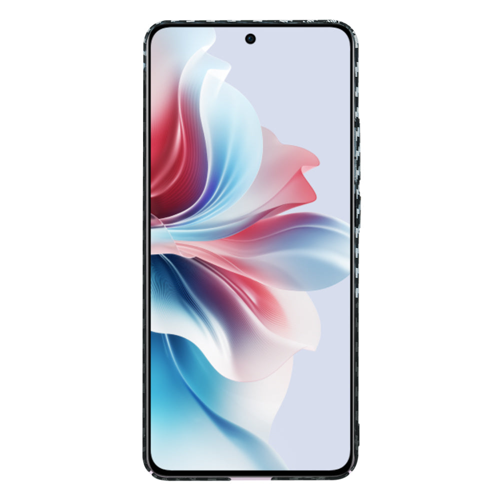 Techsuit - Carbonite FiberShell - Oppo Reno11 F - Stealth Gray