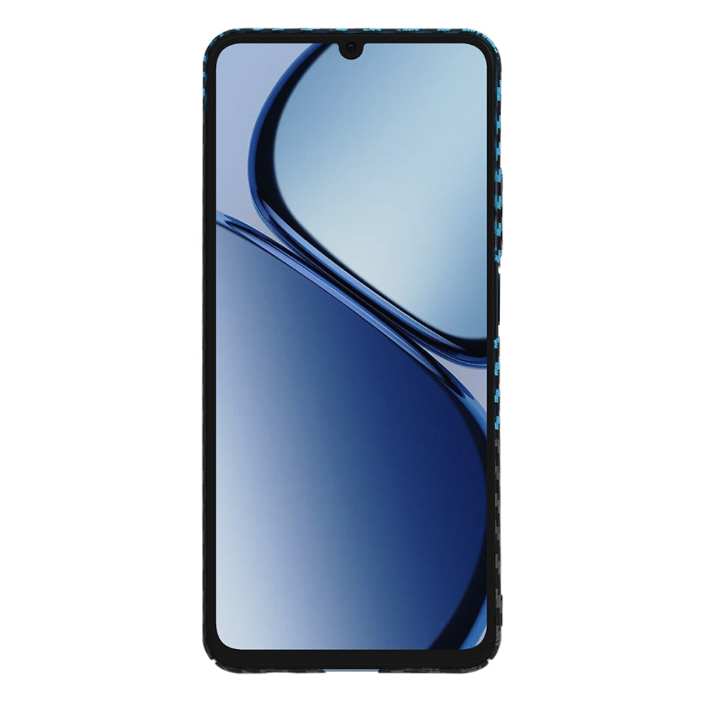Techsuit - Carbonite FiberShell - Realme C61 / Realme C63 - Blue Pulse