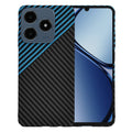 Techsuit - Carbonite FiberShell - Realme C61 / Realme C63 - Blue Pulse
