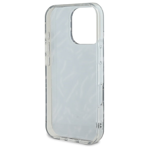 Karl Lagerfeld - Hardcase (KLHCP16XHZBPKCCU) - iPhone 16 Pro Max - Purple Zebra With Cord