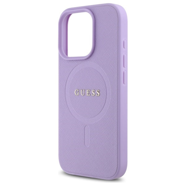 Guess - Saffiano MagSafe (GUHMP16XPSAHMCU) - iPhone 16 Pro Max - Purple