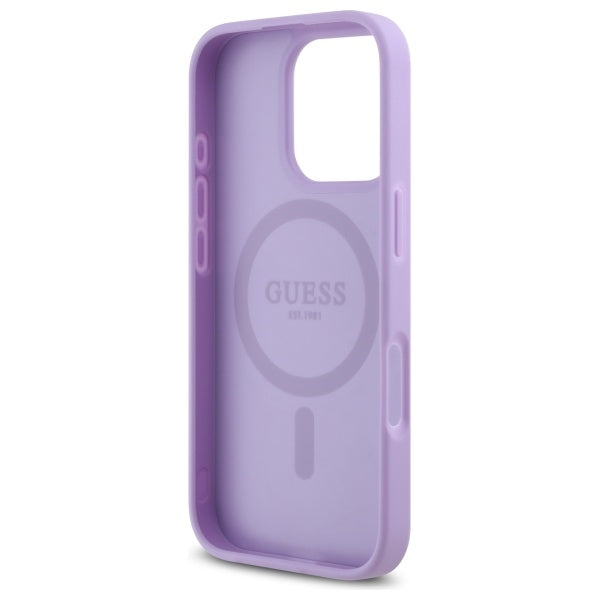 Guess - Saffiano MagSafe (GUHMP16XPSAHMCU) - iPhone 16 Pro Max - Purple