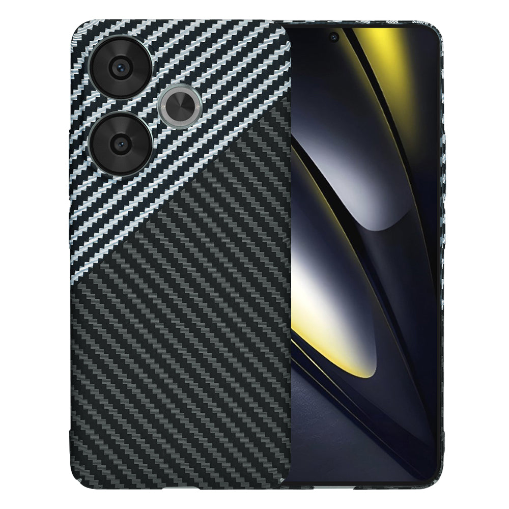 Techsuit - Carbonite FiberShell - Xiaomi Poco F6 - Stealth Gray
