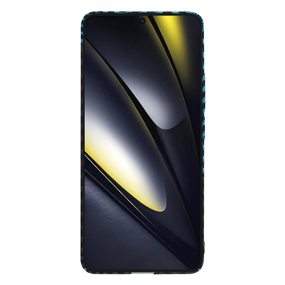 Techsuit - Carbonite FiberShell - Xiaomi Poco F6 - Blue Pulse