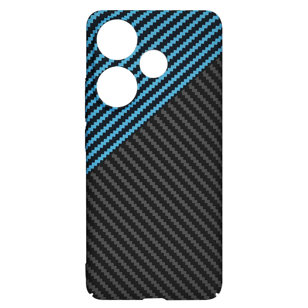 Techsuit - Carbonite FiberShell - Xiaomi Poco F6 - Blue Pulse