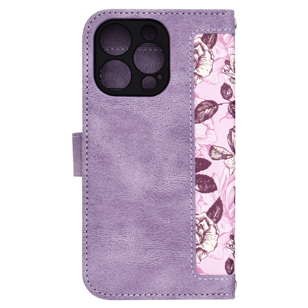 Techsuit - FlipCraft - iPhone 16 Pro - Mysterious Purple