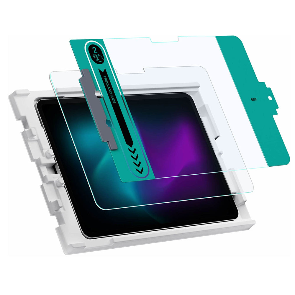 ESR Husa de protectie tableta ESR Tempered Glass 9H compatibil cu iPad Air 11 (2024) / Air 11 (2025) / Air 11 (2026), Tr