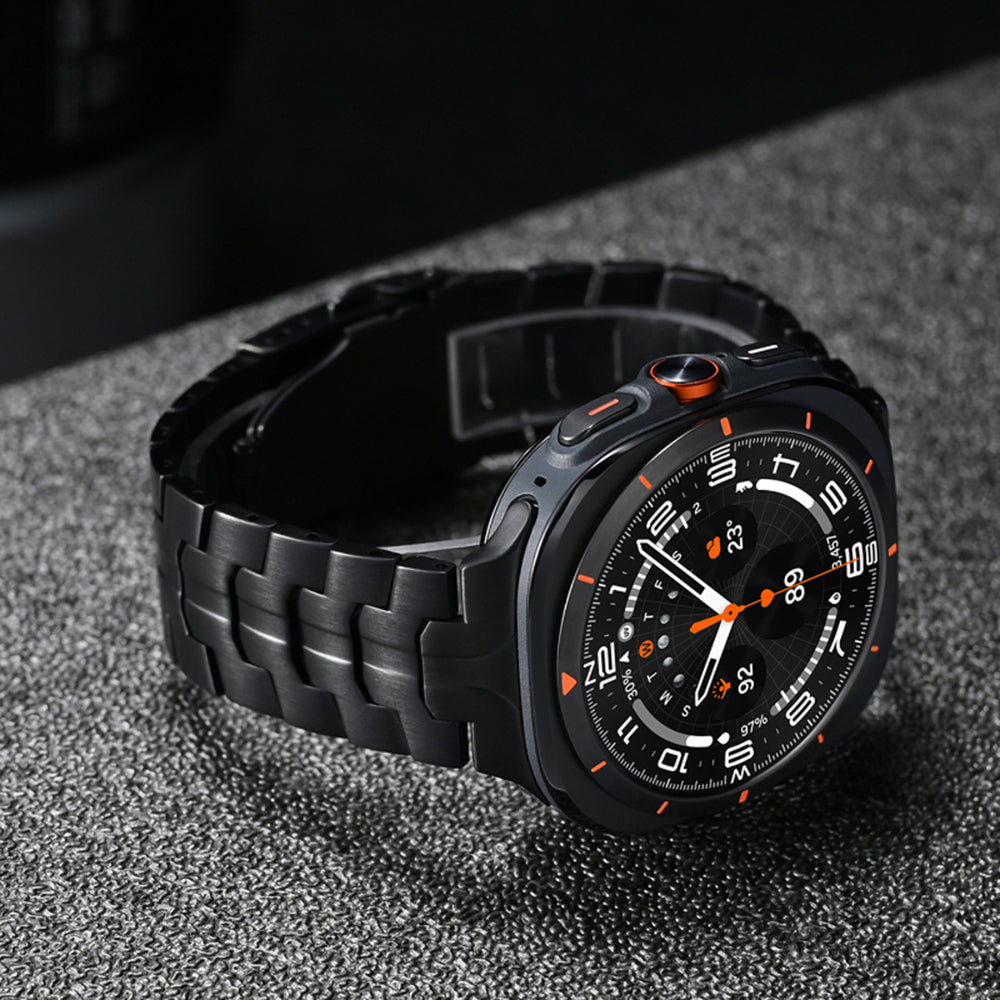 Techsuit - Watchband (W063) - Samsung Galaxy Watch Ultra 47mm / Watch Ultra 2 - Silvery